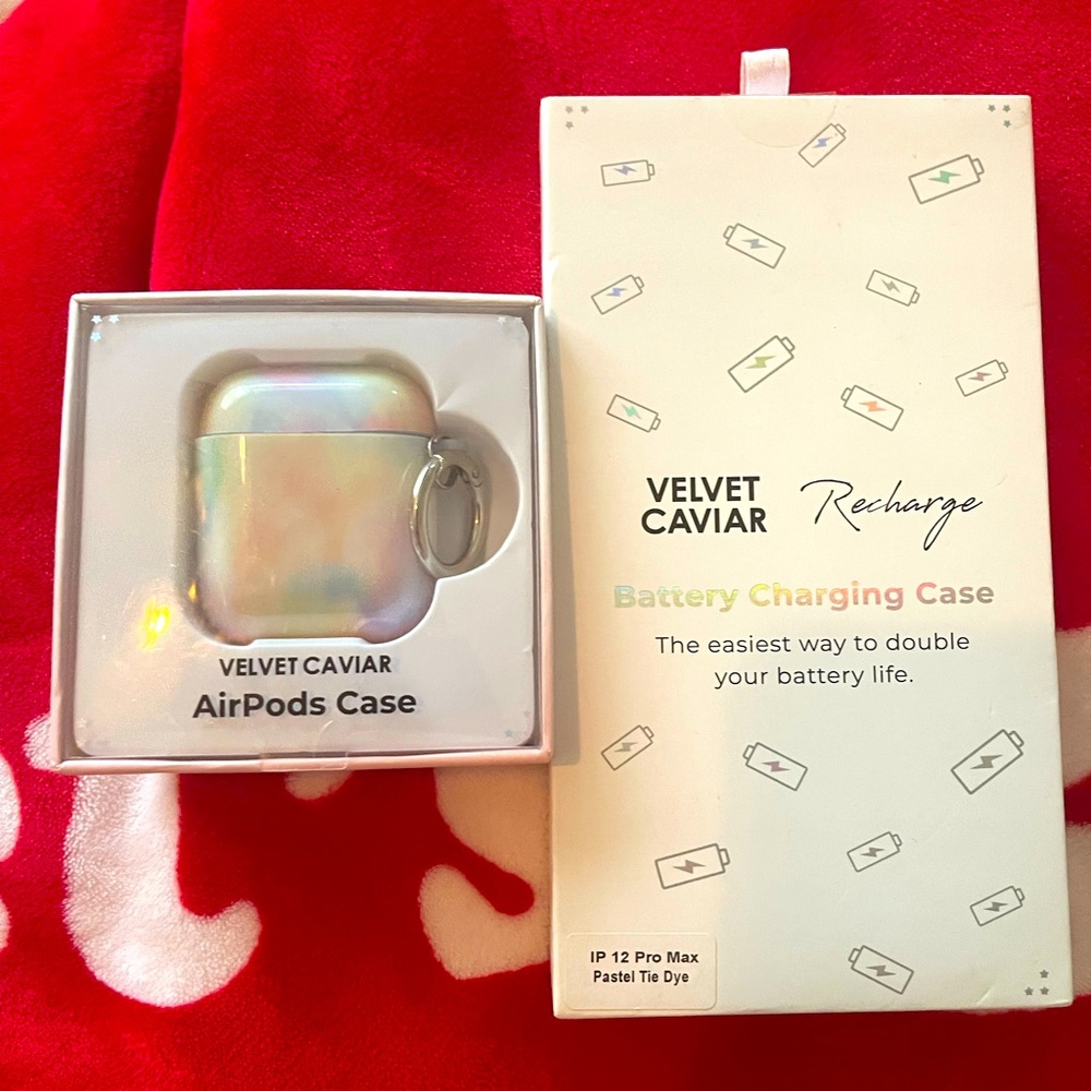 Velvet Caviar Charging Case With AirPods Case